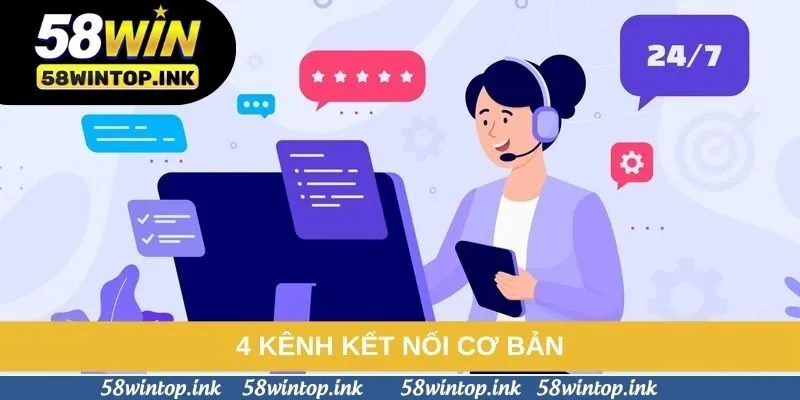 4 kênh kết nối cơ bản